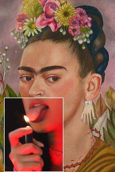 Frida in Flammen von Bekir CEYLAN