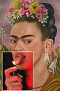 Frida in Flammen von Bekir CEYLAN Miniaturansicht