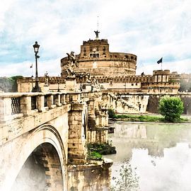 Château de l'Ange Rome sur Danny de Klerk