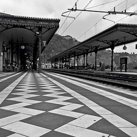 Famous film set at Taormina-Giardini Naxos railway station by Silva Wischeropp