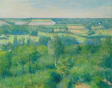 De vallei van de Yerres, Gustave Caillebotte