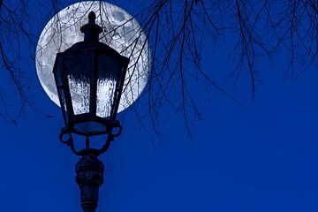 THE MOON BEHIND THE LANTERN by Photoart-Naegele