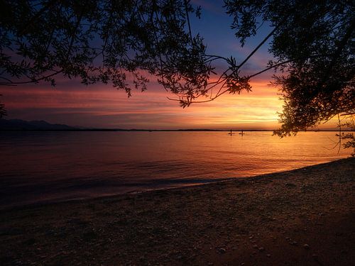 Sunset at Chiemsee