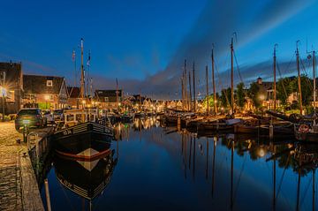 Ruhiger Abend am Alten Hafen von Spakenburg von Jeroen de Jongh