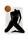 Vrouwelijk Naakt - Erotisch Silhouet Van Een Naakte Vrouw van Diana van Tankeren thumbnail