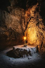 Dreamy grey landscape painting by Art & Soul Creations