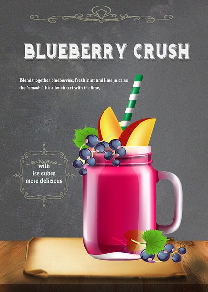 Blueberry Crush von Gunawan RB