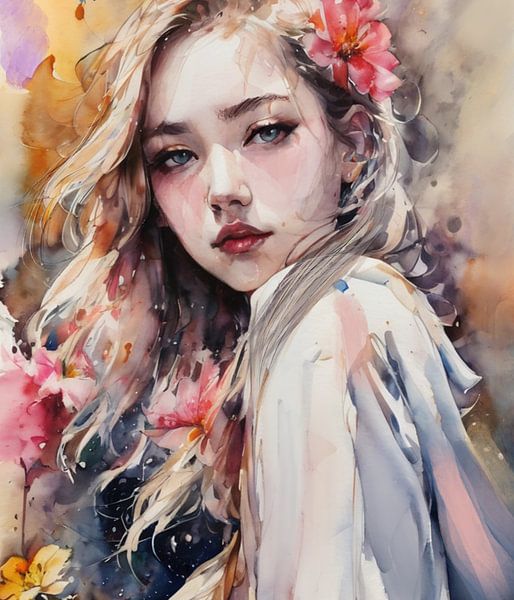 La dame de l'eau par Julian Cross