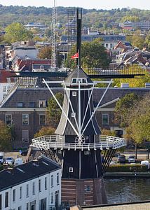 Moulin à vent De Adriaan, Haarlem, Pays-Bas (2020)