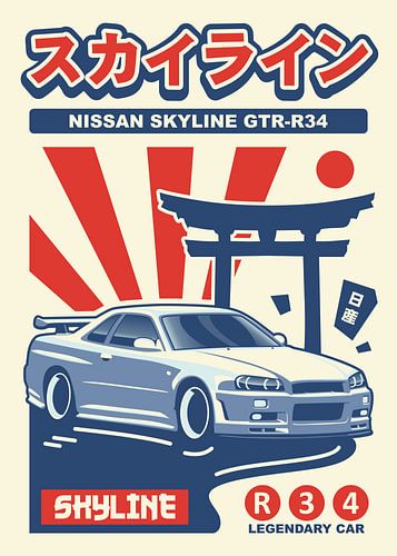 Nissan Skyline GTR R34