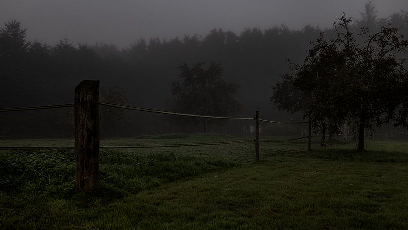 Landschaft in der Dämmerung von Alex de Bolivar