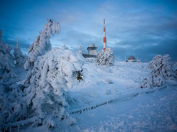 Brockengipfel im Winter