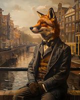 Le renard à Amsterdam
