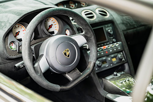 Lamborghini Gallardo Superleggera sportwagen interieur