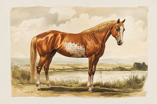 Das Pferd in der Landschaft Kraft und Ruhe in der klassischen Komposition