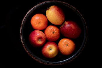 Pommes et mandarines