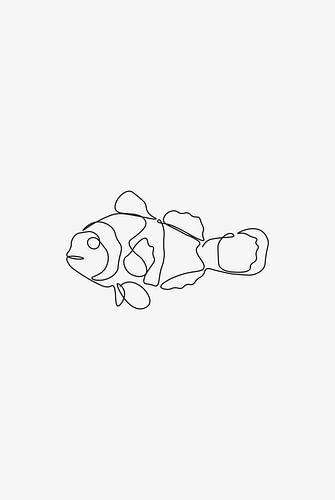 Finding Nemo Line Art