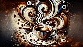 Wirbelnder Kaffeegenuss im Kosmos von artefacti