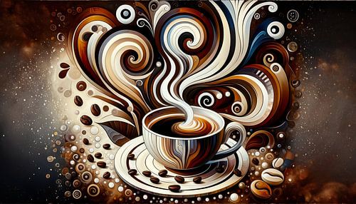 Wervelend koffiegenot in de kosmos