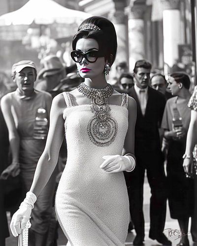 Wereldse vrouwelijke actrice jaren 60