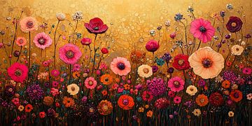 Golden Flower Explosion no.2 by Studio BB