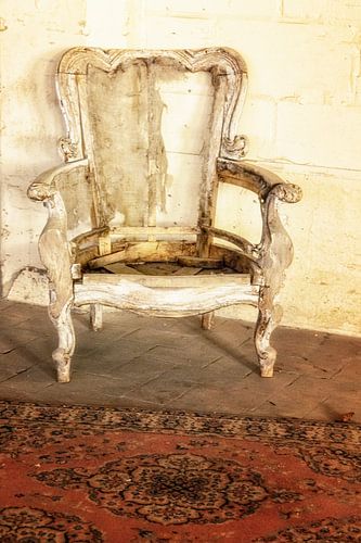 Urbex - Ancienne usine de cuir - mon fauteuil préféré