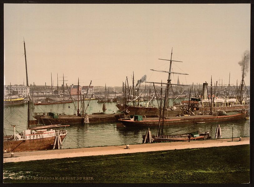 Rijnhaven, Rotterdam van Vintage Afbeeldingen