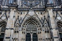Prague - Détail de la cathédrale St. Vitus