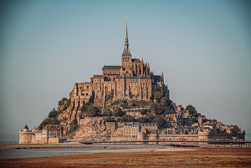 Le Mont Saint Michel in Normandië van Expeditie Aardbol