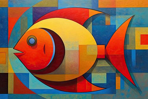 Abstrakte Fische