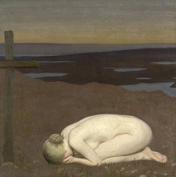 Youth Mourning, George Clausen