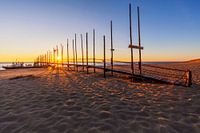 Cape North on Texel at sunrise