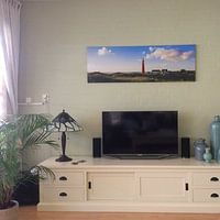 Kundenfoto: Leuchtturm Schiermonnikoog von Joris Beudel, auf leinwand