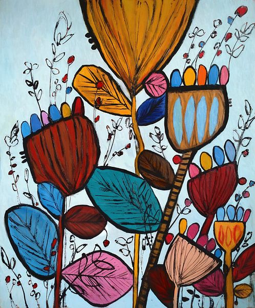 Flowers of the Field by Angel Estevez