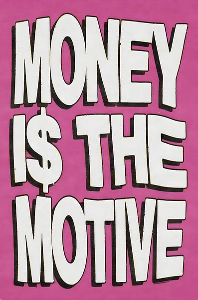 Geld ist das Motiv von Gapran Art