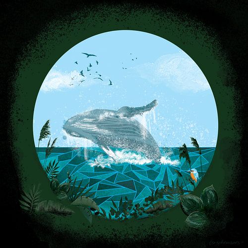 Baleine heureuse