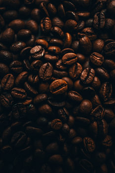 Kaffeebohnen (warmes Rot)