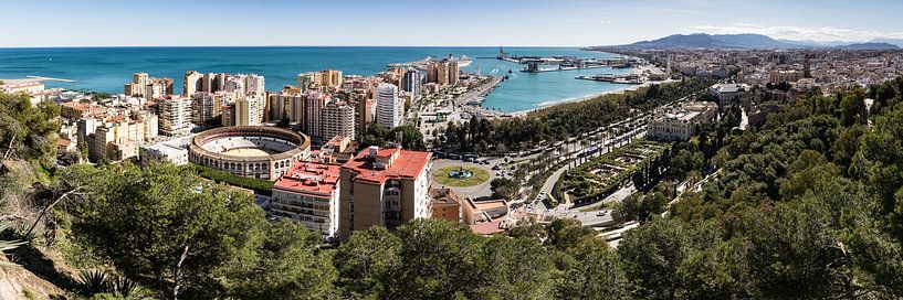 Panorama (3:1) de Malaga par René Weijers