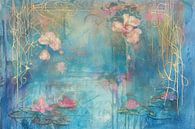 Seerosen, Malerei, Monet von Joriali Abstrakte Kunst Miniaturansicht