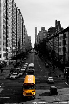 Streets of New York van Guido Akster