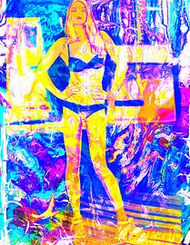 Angela in color by Michael Detter