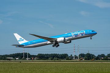 KLM Boeing 787-10 Dreamliner "Oranjebloesem". van Jaap van den Berg