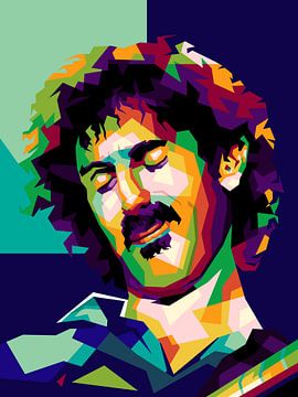 Beste pop-art Frank Zappa van miru arts