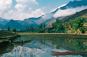 Hochgebirge bei Sapa im Norden Vietnams