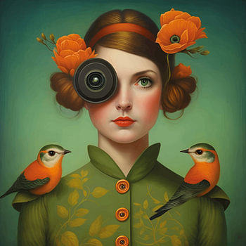 Bird watcher