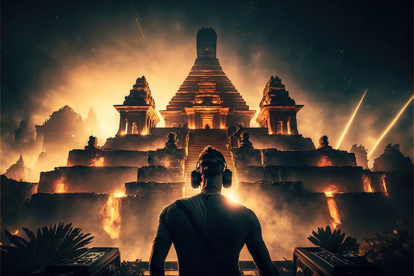 Very inspiring artwork by DJ in Bali by Surreal Media