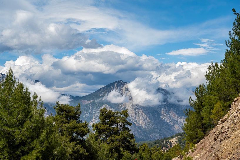 Cloudy peaks near Antalya by Photo Art Thomas Klee