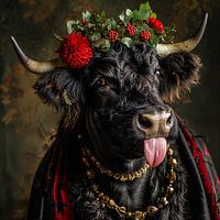 Koninklijke pracht: een portret van ongetemde schoonheid