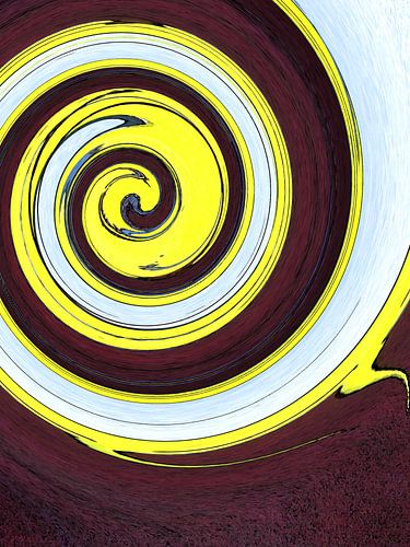 Oneindigheid 22 / Spiraal / Kleurwerveling