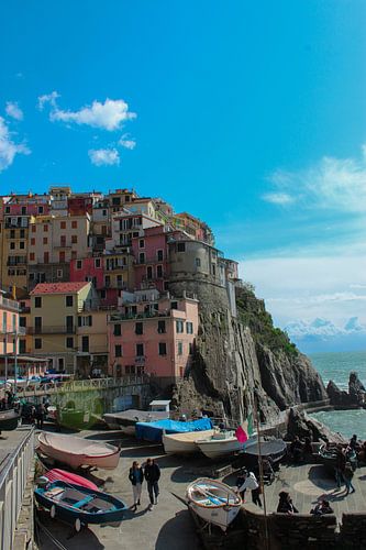 Nice view in Manarola, Cinque Terre, Italy
